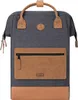 A front view of a backpack on a white background. Produktbild-Vorschau