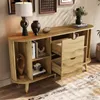 Merax Sideboard mit 2 Schiebetüren und 2 Schubladen, Produktbild-Vorschau 6
