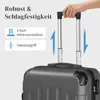 FCH 2tlg. ABS Hartschalen Kofferset 12/20 Zoll, Trolley mit Produktbild-Vorschau 8