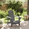 Design New Adirondack-Stuhl Grau 69x85x90,5 cm Massivholz Produktbild-Vorschau 1