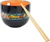 Ciotola di ramen Dragon Ball con bacchette Lettere Anteprima dell’immagine prodotto 3