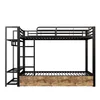 Abrihome Lit superposé 90 x 200 cm avec barrière de Voir les images du produit 7