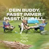 Faltbuddy Campingstuhl Faltbar 180 kg 2in1 mit Produktbild-Vorschau 9