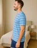 KB Herren Schlafanzug kurz Shorty Pyjama T-Shirt 100% Produktbild-Vorschau 3