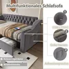 Flieks Schlafsofa Sofabett 90x190cm mit 2 Schubladen, Produktbild-Vorschau 6