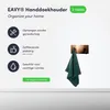 EAVY hakenlijst zelfklevend met 2 haken, RVS geborsteld Productafbeelding-voorbeeld 2