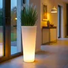 Moderner beleuchteter Blumenkübel 90x37 cm PL404S Produktbild-Vorschau 2