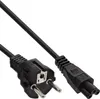 InLine® 16656N Netzkabel für Notebook, 3pol Kupplung, Voir les images du produit 1