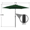 TolleTour Parasol ogrodowy 3 m, wodoodporny, z filtrem Podgląd zdjęcia produktu 3