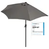 Sekey Balkonschirm Halbrund 270 cm – Sonnenschirm mit Produktbild-Vorschau 1