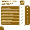 Best For Home | Würfel Pouf Hocker | Senfgelb Poof Produktbild-Vorschau 7