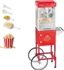 SucceBuy Popcornmaschine mit Kessel und Wagen, 800 W Produktbild-Vorschau 1