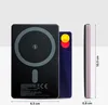 QUALO Powerbank MagSafe Ultra Slim 5000 mAh 15W USB-C Podgląd zdjęcia produktu 8