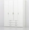 Spell Kleiderschrank 4 Türen und 3 Schubladen. Weiss. Produktbild-Vorschau 2