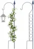 Relaxdays Supporto per rampicanti, set da 2 pezzi, A x L Anteprima dell’immagine prodotto 1