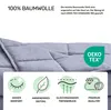 Gewichtsdecke für Erwachsene aus 100% Baumwolle, Produktbild-Vorschau 4