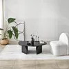 Skye Decor, Hochwertiger Couchtisch, Schwarz, 100 x 35 x 60 Produktbild-Vorschau 3