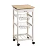 KESPER Küchenwagen mit Arbeitsplatte 77 x 36 x 36 cm 25814 Produktbild-Vorschau 1