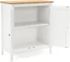Finori Kommode Bergen 1 Weiß und Handwerkliche Eiche Produktbild-Vorschau 3