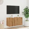 TV-Wandschrank Artisan-Eiche 80x30x41 cm Produktbild-Vorschau 3