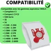 Staubsaugerbeutel für MIELE FJM [10er-Pack] Staubbeutel Produktbild-Vorschau 2