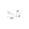 Moderne Zig Zag Metall Messing Led Wandleuchte 12,5W 3000K Produktbild-Vorschau 2