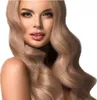 hair2heart strisce di capelli umani lisci - 10 strisce 2,5g Anteprima dell’immagine prodotto 5