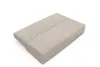A beige sofa with a split down the middle, shown from a slightly elevated angle against a white background. Voir les images du produit