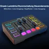 FIFINE Gaming Audio Mixer Streaming RGB PC Mixer avec Voir les images du produit 4