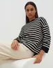 someday. Weites Streifen-Sweatshirt Produktbild-Vorschau 7