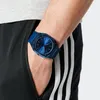 Adidas Uni Uhr CITY TECH THIN Silikon blau AOFH24001 Produktbild-Vorschau 6
