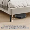 Polsterbett 140x200 und 160x200 cm mit Lattenrost und Produktbild-Vorschau 7