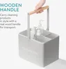 Navaris Housekeeping Box - 3 Fächer herausnehmbar - Produktbild-Vorschau 3