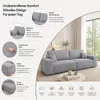 VENASI Schlafsofa mit Schlaffunktion Hugo, Beige Cordstoff Produktbild-Vorschau 7