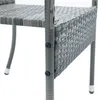 Juskys Polyrattan Gartenstühle Yoro 2er Set - mit Armlehnen Produktbild-Vorschau 16