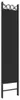 vidaXL 4-tlg. Paravent Schwarz 160x200 cm Stoff Produktbild-Vorschau 6