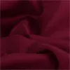 Baumwollstoff Meterware Satin Elasthan bordeaux rot 1,46m Produktbild-Vorschau 4