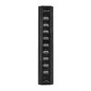 LogiLink USB 2.0 Hub mit Netzteil 10-Port schwarz Produktbild-Vorschau 12