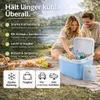 Glacière de 15 litres avec bloc réfrigérant et élément Voir les images du produit 7