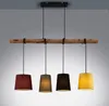 Lindby Hängeleuchte Moskau , bunt, Textil, Holz, E27, 116 Produktbild-Vorschau 8