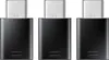 Samsung USB-C auf Micro USB Adapter 3er Pack schwarz Produktbild-Vorschau 1