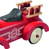 goki 14162 Train à pédales pompier, rouge Voir les images du produit 3