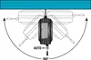 Schlauchaufroller 9040N/2 Set, 15 Meter (schwarz/blau, 90cm Produktbild-Vorschau 3