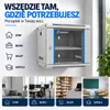 AX Networks Szafa Rack 19" 6U Sieciowa Serwerowa do Montażu Podgląd zdjęcia produktu 4