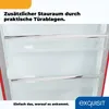 Exquisit Retro Vollraumkühlschrank RKS120-V-H-160E rot | Produktbild-Vorschau 8