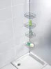 WENKO Teleskop Regal Ecke Bad Dusche Ablage Edelstahl Produktbild-Vorschau 5