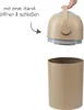 Magic Majestic, Eimer für nasse Windeln, Braun, Produktbild-Vorschau 5