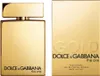 A gold colored perfume bottle and its packaging are displayed side-by-side against a white background. Náhled obrázku produktu
