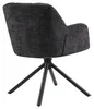 4er-Set Dunja | Hotel Stuhl | Schwarz | Stoff/Textil | Produktbild-Vorschau 4