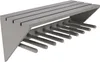 Esschert Design - Portastivali da parete grigio; CF49G Anteprima dell’immagine prodotto 4